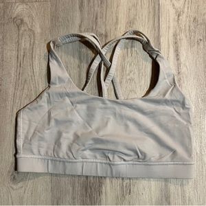Lululemon Energy Bra white size 8